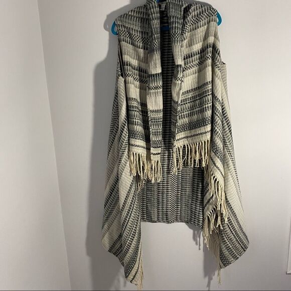 Mudd Women’s Open Front Blanket OS Duster Cardigan - Picture 1 of 5